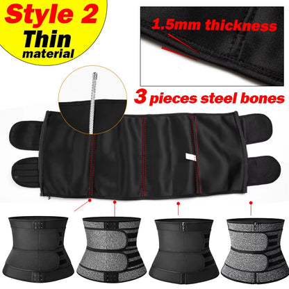 Women Waist Trainer Neoprene Body Shaper Belt Slimming Fajas Belly Reducing Shaper Tummy Sweat Shapewear Workout Shaper Corset