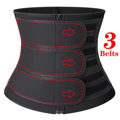 Women Waist Trainer Neoprene Body Shaper Belt Slimming Fajas Belly Reducing Shaper Tummy Sweat Shapewear Workout Shaper Corset
